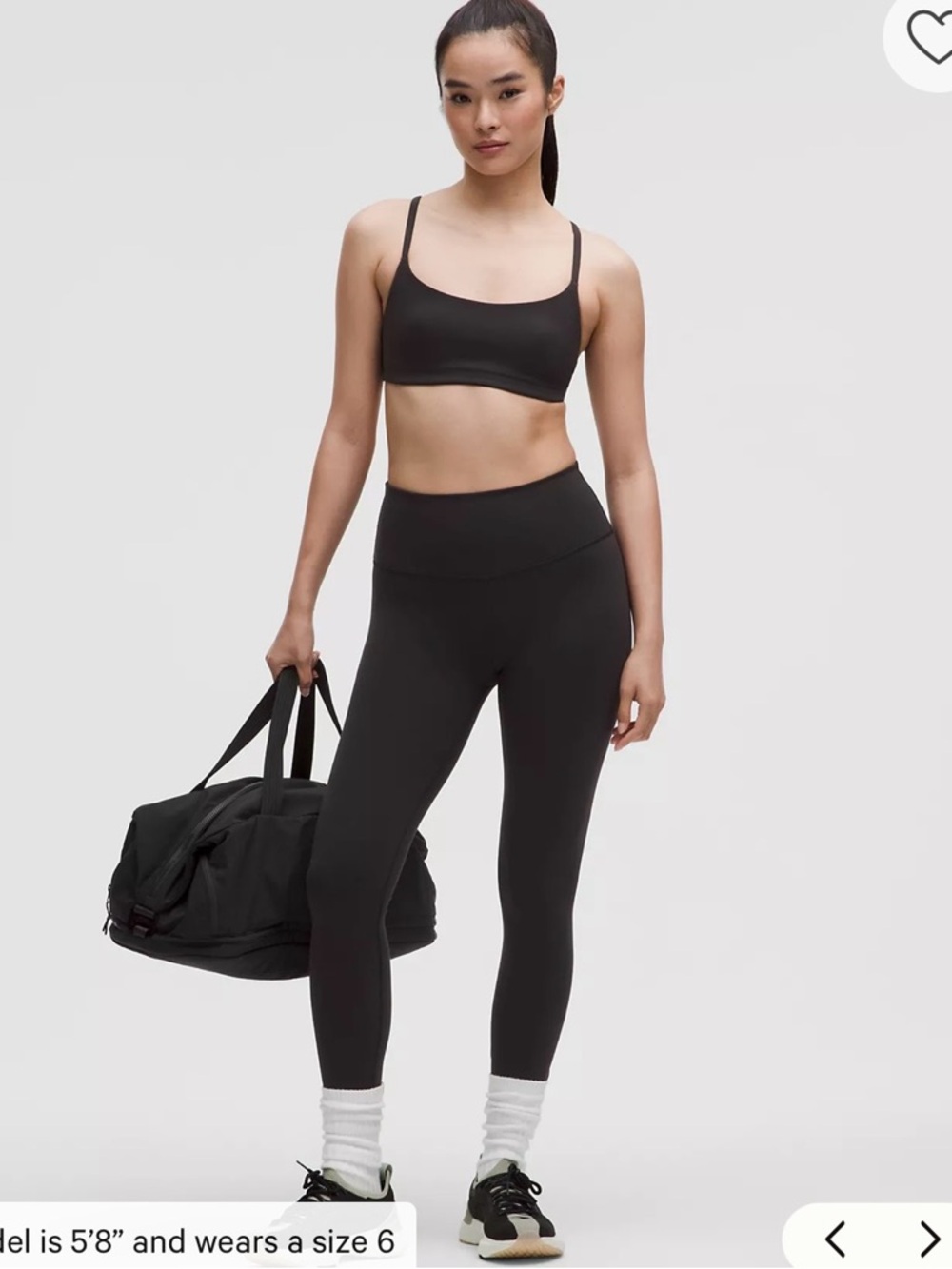 Lululemon Wunder Train High Rise 25”